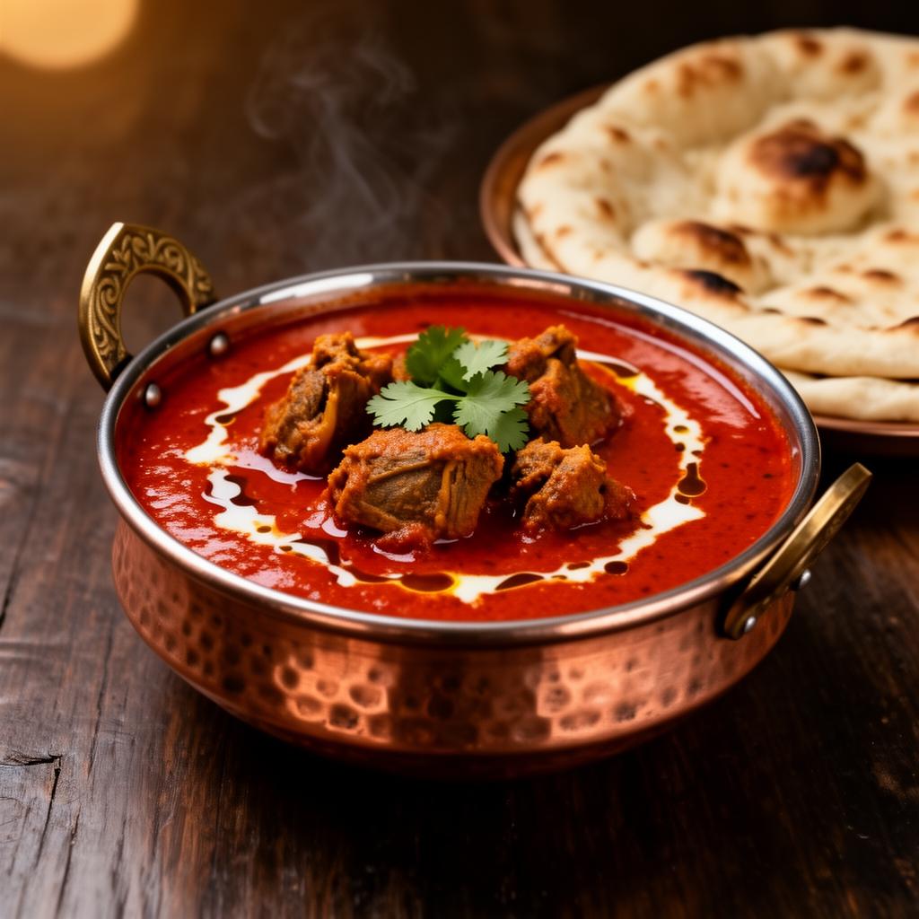 Mutton Curry at Hotel Hindustan Kasgiwale